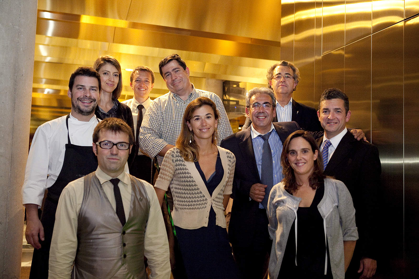Cena con bodegueros